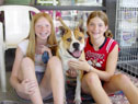 kids and dog