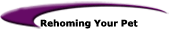 Rehoming Your Pet